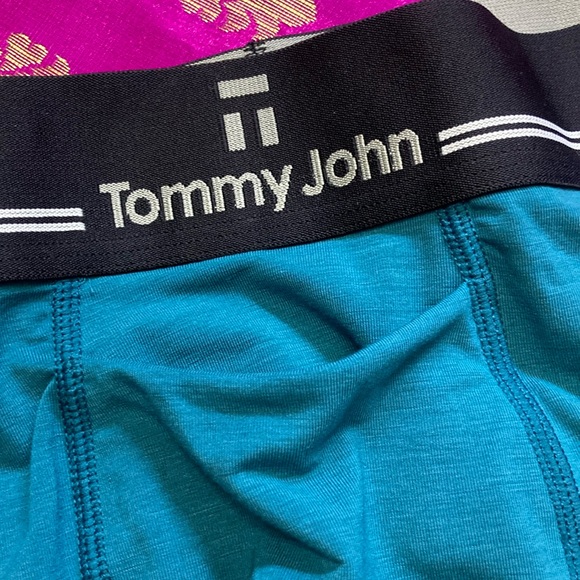 🏇Tommy John Second Skin Men's Blue Boxer Briefs - Picture 5 of 6